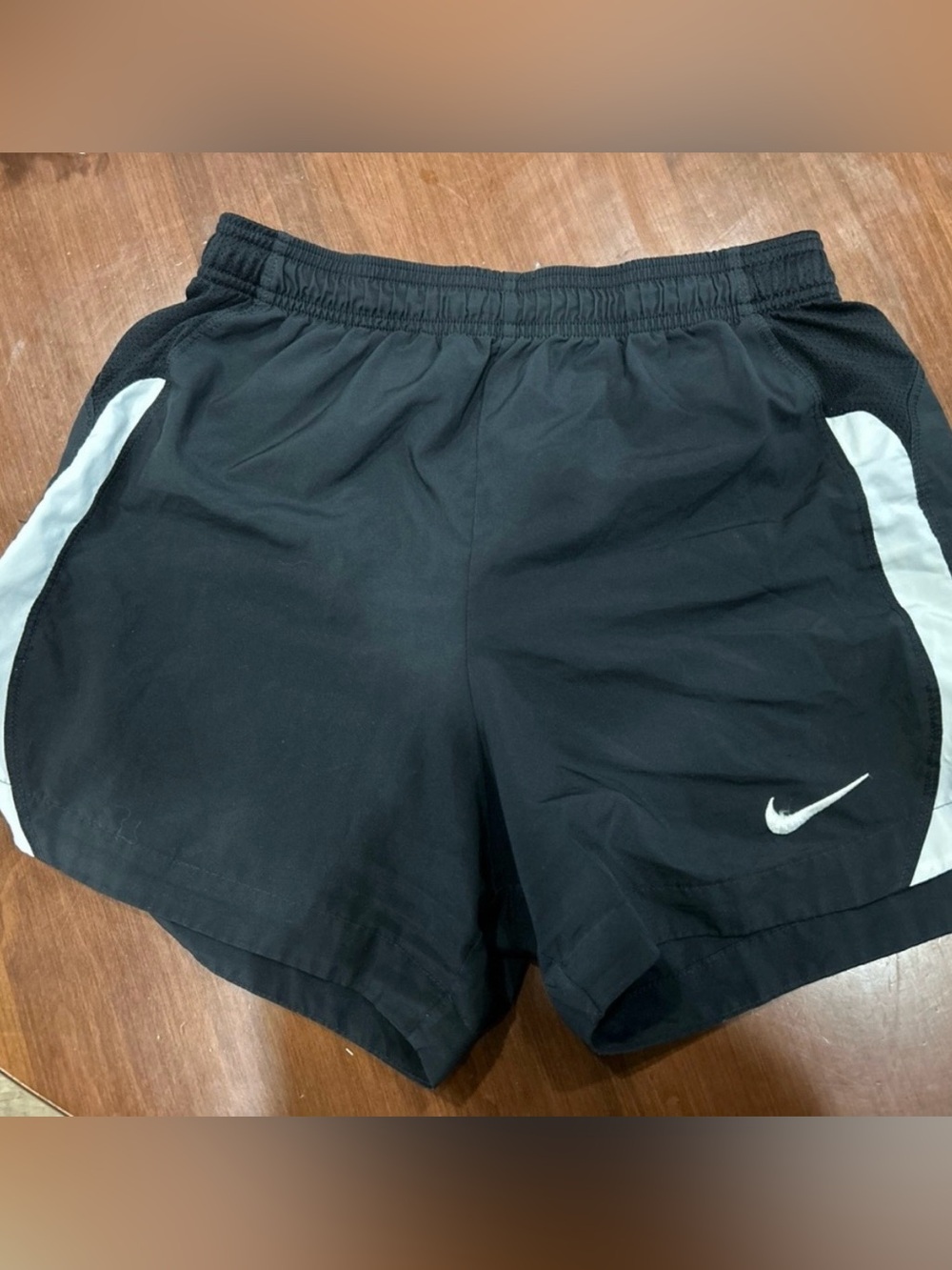 Women’s Nike Black Shorts with White Trim size Small